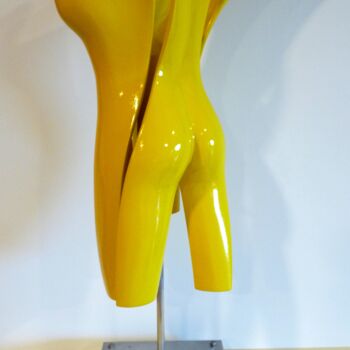 Sculpture titled "Body three" by Christophe Clement, Original Artwork, Aluminium