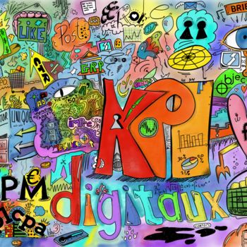 Drawing titled "kpi-objectifs-sketc…" by Corto13, Original Artwork, Digital Photography