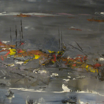 Painting titled "chaos.jpg" by Christophe Dupuy, Original Artwork, Oil