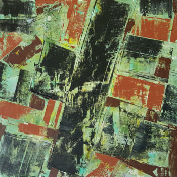 Peinture intitulée "patchwork.jpg" par Christophe Dupuy, Œuvre d'art originale, Acrylique