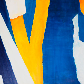 Pintura intitulada "Y" por Christophe Etronnier, Obras de arte originais, Acrílico