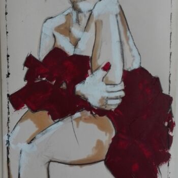 Painting titled ""woman"" by Christophe Gaillard, Original Artwork, Oil
