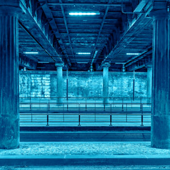 Fotografia intitolato "Underground Paris -…" da Christophe Grimon, Opera d'arte originale, Fotografia digitale
