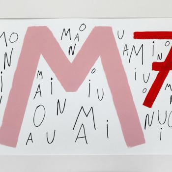 Malarstwo zatytułowany „M7” autorstwa Christophe Lebreton, Oryginalna praca, Akryl