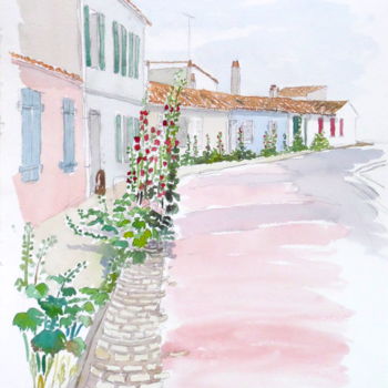 Peinture intitulée "rue d'Aix" par Christophe Rinaldi, Œuvre d'art originale
