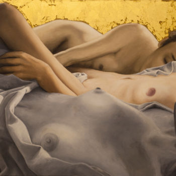 Pittura intitolato "N°6.jpg" da Christophe Stephan Durand, Opera d'arte originale, Olio