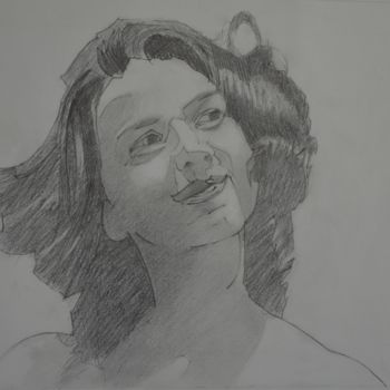 Dibujo titulada ""Khatia Buniatishvi…" por Baltimore, Obra de arte original