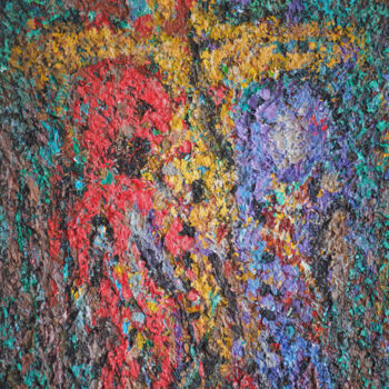 Pittura intitolato "La conciliation" da Christophe Dupin, Opera d'arte originale, Acrilico