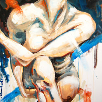 Peinture intitulée "Without sex" par Christophe Lambert, Œuvre d'art originale, Acrylique
