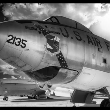 Fotografia intitolato "Boeing B-47 Stratoj…" da Christopher L Smith, Opera d'arte originale, Fotografia digitale