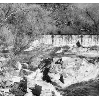 Photography titled "Waterfall at Sabino…" by Christopher L Smith, Original Artwork, Digital Photography