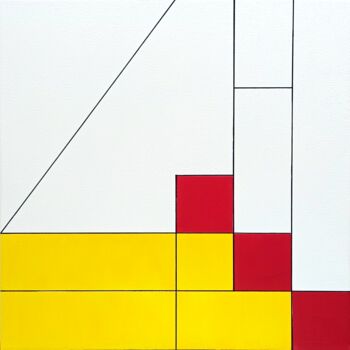 Malerei mit dem Titel "Série 1 (référence…" von Christopher Schmitt, Original-Kunstwerk, Acryl
