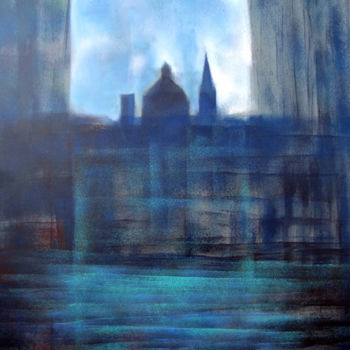 Painting titled "Valletta" by Christopher Saliba, Original Artwork