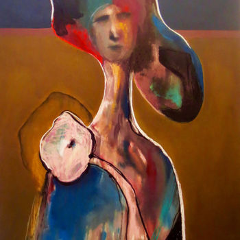 Peinture intitulée "Elixir" par Christyne Proulx, Œuvre d'art originale, Acrylique