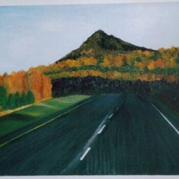 Painting titled "Autumn in the Smoki…" by Christy Carrithers-Vesci, Original Artwork