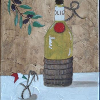 Painting titled "Olio" by Christy Carrithers-Vesci, Original Artwork