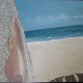 Peinture intitulée "Honeymoon Capri" par Christy Carrithers-Vesci, Œuvre d'art originale