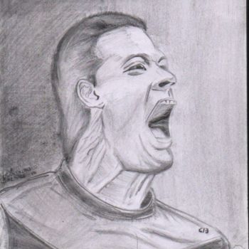 Drawing titled "goal" by Chromo, Original Artwork, Other