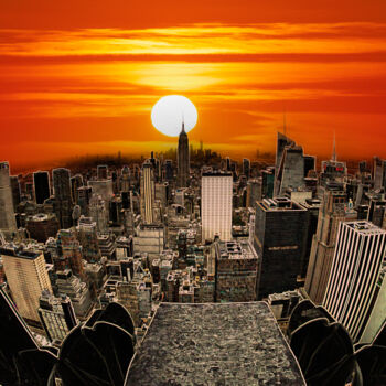 摄影 标题为“Empire Manhattan” 由Chryslene Caillaud, 原创艺术品, 数码摄影