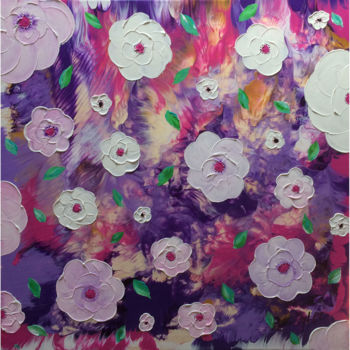 Malarstwo zatytułowany „printemps.jpg” autorstwa Marie-Chrystel Chiron Drouillet, Oryginalna praca, Akryl