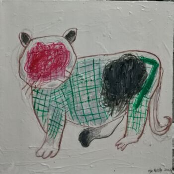 「一只叫丑丑的狗」というタイトルの描画 刍狗 张によって, オリジナルのアートワーク, その他