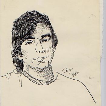 Rysunek zatytułowany „Portrait of Artist 2” autorstwa Cboy Charles Boyer, Oryginalna praca