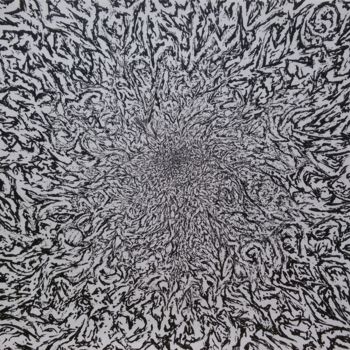 Рисунок под названием "бездна / abyss" - Chudo Tvoretz, Подлинное произведение искусства, Чернила