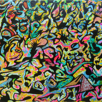Рисунок под названием "summer madness" - Chudo Tvoretz, Подлинное произведение искусства, Другой