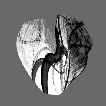 Digitale Kunst mit dem Titel "In the Heart of Gre…" von Cila, Original-Kunstwerk, Digitale Malerei