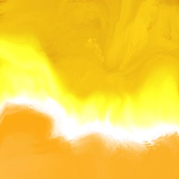 Grafika cyfrowa / sztuka generowana cyfrowo zatytułowany „The Light - Yellow” autorstwa Cila, Oryginalna praca, Malarstwo cy…