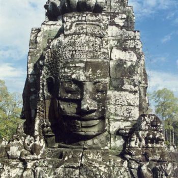 Photography titled "Cambodge Angkor" by Cilce, Original Artwork