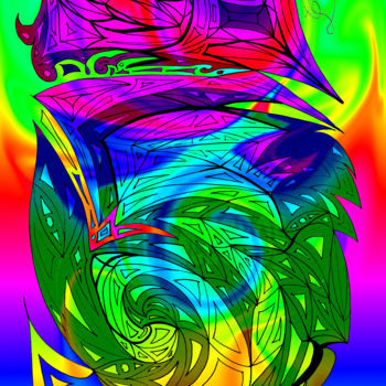 Digital Arts titled "a28-oeufdedragon.jpg" by Cilce, Original Artwork, Other