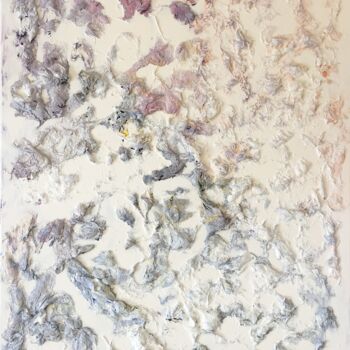 Malerei mit dem Titel "I paint it white bu…" von Cindy Haustant, Original-Kunstwerk, Acryl