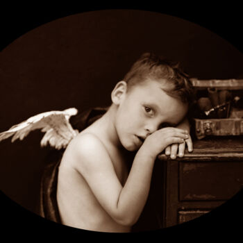 Photography titled "Cupido" by Cinthya De Anda, Original Artwork, Analog photography