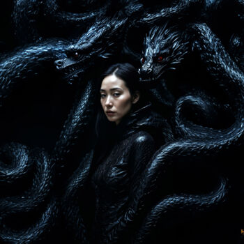Fotografía titulada "I'm a Dragon" por Ciro Ayala (KIR), Obra de arte original, Fotografía digital