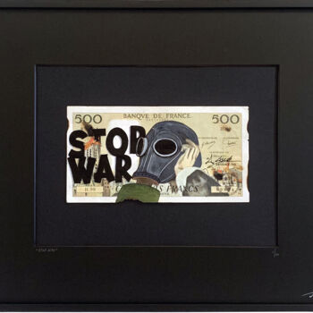 Dessin intitulée "STOP WAR" par Ciscø (Art2ciscø), Œuvre d'art originale, Acrylique Monté sur Aluminium