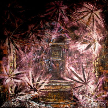 Pittura intitolato "REBIRTHING" da Cj Arts, Opera d'arte originale, Acrilico