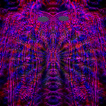 Digitale Kunst mit dem Titel "Double vision" von Cj Perin, Original-Kunstwerk, Digitale Malerei
