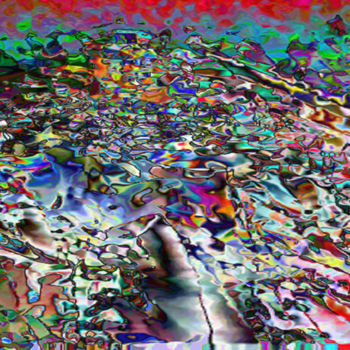 Digitale Kunst mit dem Titel "Floudos" von Cj Perin, Original-Kunstwerk, Digitale Malerei