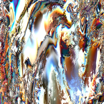 Digital Arts titled "monstre des glaces" by Cj Perin, Original Artwork, Digital Painting