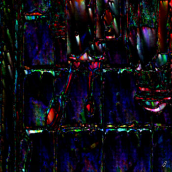 Digital Arts titled "Dark 12" by Cj Perin, Original Artwork, Digital Painting