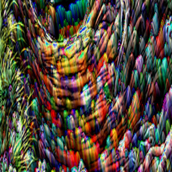 Digital Arts titled "discordance" by Cj Perin, Original Artwork, Digital Painting