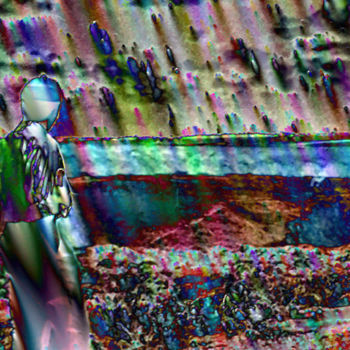 Цифровое искусство под названием "Promenade" - Cj Perin, Подлинное произведение искусства, Цифровая живопись