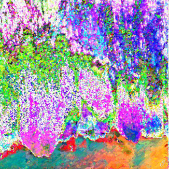Arts numériques intitulée "La forêt imaginaire" par Cj Perin, Œuvre d'art originale, Peinture numérique