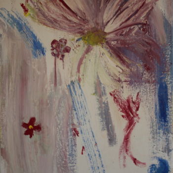 Painting titled "Silencium Flora" by Pawel Dzuljano Kwiato, Original Artwork, Acrylic