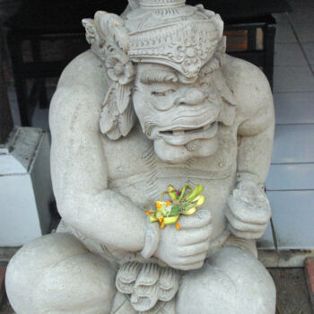 Фотография под названием "Statut de Bali" - Angie Black, Подлинное произведение искусства, Цифровая фотография