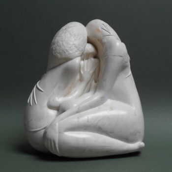 Sculptuur getiteld "Souffle de vie" door Claire Laert, Origineel Kunstwerk