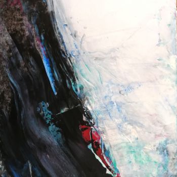 Painting titled "TRIPTYQUE N°1 (c)" by Claire-Marie Magen, Original Artwork