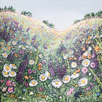 "Spring" başlıklı Tablo Claire Morand tarafından, Orijinal sanat, Akrilik