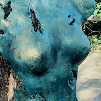 Sculpture titled "Orichalque: Aphrodi…" by Claire Pellicone Fanni, Original Artwork, Ceramics